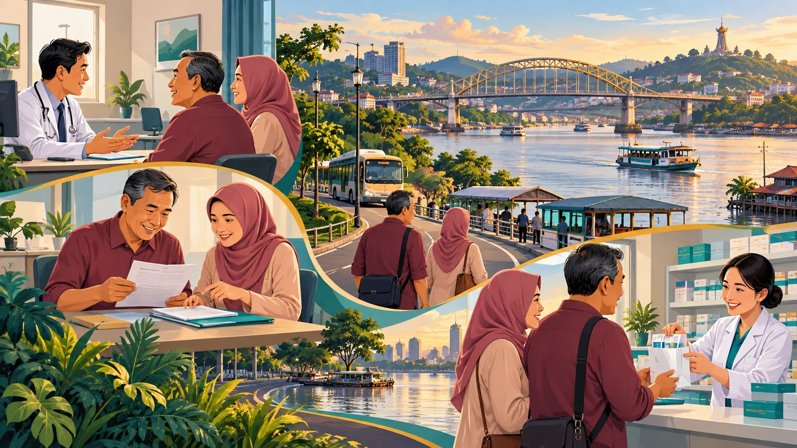 Alur Program Rujuk Balik dari fasilitas kesehatan ke apotek di Samarinda